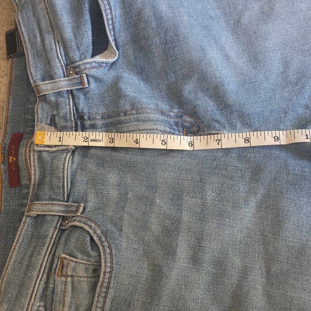 7 For All Mankind Women's Blue Boot Cut Jeans
